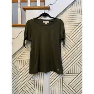Michael Michael Kors Short Sleeve Women Scoop Neck Blouse
